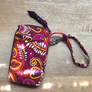 Vera Bradley zip wallet- never used
